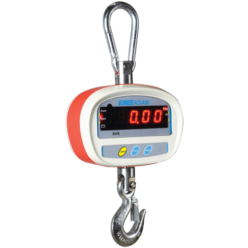 Adam Equipment SHS Hanging Crane Scales, External Calibration, 150 kg Capacity, 20 g Readability - SHS 150 - Click Image to Close